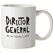 TAZA DIRECTOR GENERAL DE MI TIEMPO LIBRE
