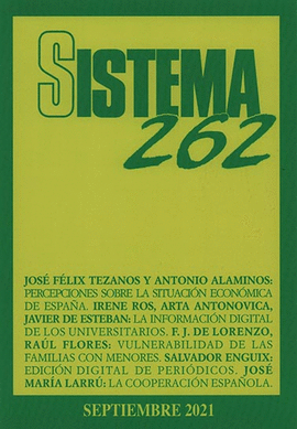 REVISTA SISTEMA Nº 266. 50 AÑOS DE SISTEMA
