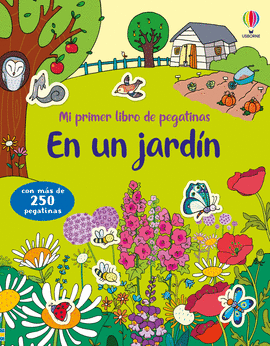 MI PRIMER LIBRO DE PEGATINAS EN UN JARDIN
