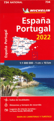 MAPA NATIONAL ESPAÑA, PORTUGAL (2022)