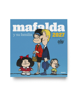 MAFALDA 2027 CALENDARIO DE PARED FAMILIA