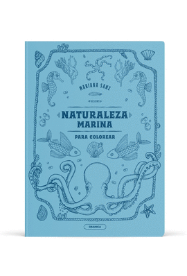 NATURALEZA MARINA PARA COLOREAR