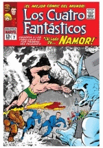 LOS 4 FANTÁSTICOS AL LADO DE NAMOR