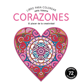 CORAZONES (LIBRO PARA COLOREAR)