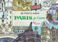 PARIS JET T AIME (20 POSTALES)