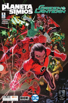 GREEN LANTERN/EL PLANETA DE LOS SIMIOS NÚM. 05 (DE 6)
