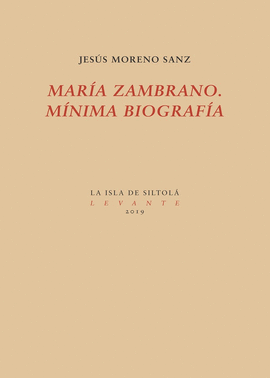 MARÍA ZAMBRANO (MÍNIMA BIOGRAFÍA)