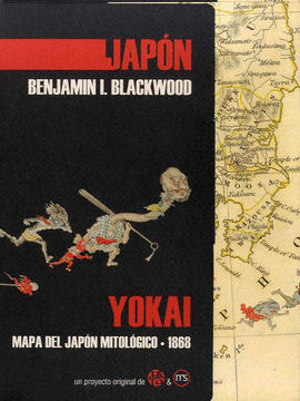 YOKAI (MAPA DEL JAPÓN MITOLÓGICO 1868)