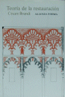 TEORÍA DE LA RESTAURACIÓN