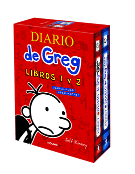 ESTUCHE DIARIO DE GREG 1 Y 2