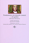 FUNDAMENTOS DE DERECHO NATURAL Y DE GENTES