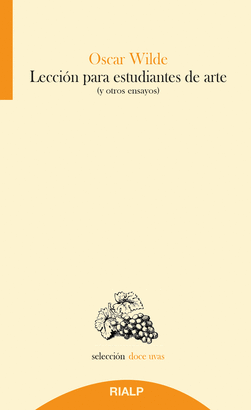 LECCIÓN PARA ESTUDIANTES DE ARTE (Y OTROS ENSAYOS)