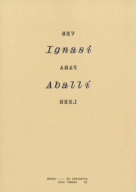 VER PARA LEER. IGNASI ABALLÍ