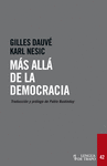 MÁS ALLÁ DE LA DEMOCRACIA
