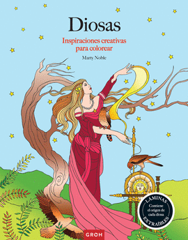 DIOSAS (INSPIRACIONES CREATIVAS PARA COLOREAR)