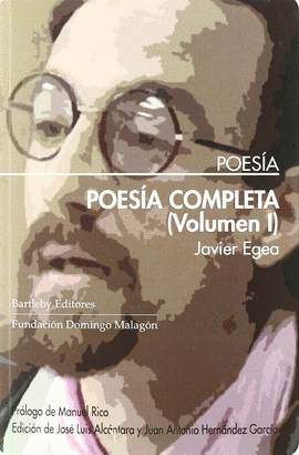 POESÍA COMPLETA 1 (JAVIER EGEA)