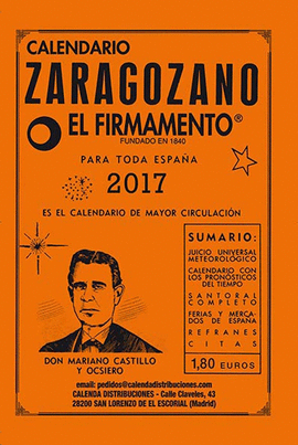 CALENDARIO ZARAGOZANO 2017