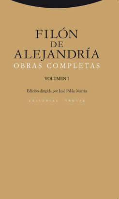 OBRAS COMPLETAS I (FILÓN DE ALEJANDRÍA)