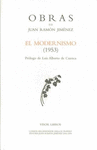 OBRAS DE J. R. JIMÉNEZ 45: EL MODERNISMO (1953)