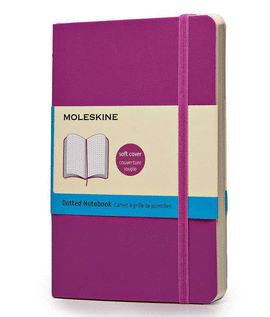 MOLESKINE DOT CLASSIC SOFT ORCHID PURPLE P NOTEBOOK