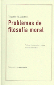 PROBLEMAS DE FILOSOFIA MORAL