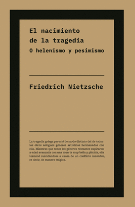 EL NACIMIENTO DE LA TRAGEDIA