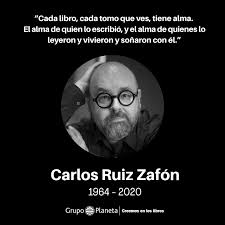 FALLECE CARLOS RUIZ ZAFON